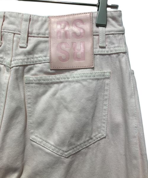 RAF SIMONS（ラフシモンズ）RAF SIMONS (ラフシモンズ) ワイドデニムパンツ ピンク サイズ:25の古着・服飾アイテム