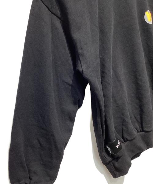 WTAPS（ダブルタップス）WTAPS (ダブルタップス) クルーネックスウェット ブラック サイズ:Ⅹ０２の古着・服飾アイテム