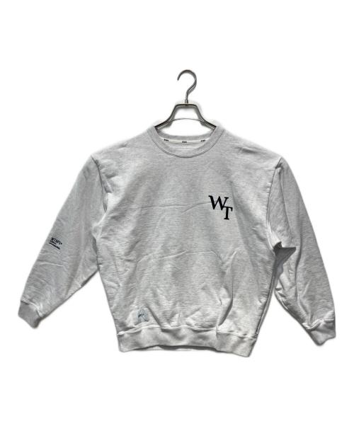 WTAPS（ダブルタップス）WTAPS (ダブルタップス) 26SS ACADEMY SWEATER グレー サイズ:０２の古着・服飾アイテム