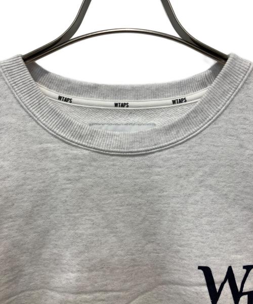 WTAPS（ダブルタップス）WTAPS (ダブルタップス) 26SS ACADEMY SWEATER グレー サイズ:０２の古着・服飾アイテム