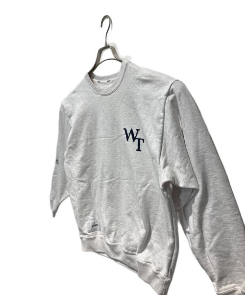 WTAPS（ダブルタップス）WTAPS (ダブルタップス) 26SS ACADEMY SWEATER グレー サイズ:０２の古着・服飾アイテム
