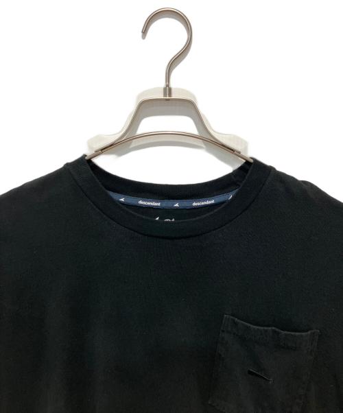 DESCENDANT（ディセンダント）DESCENDANT (ディセンダント) Ron Herman (ロンハーマン) ポケットTシャツ ブラック サイズ:１の古着・服飾アイテム