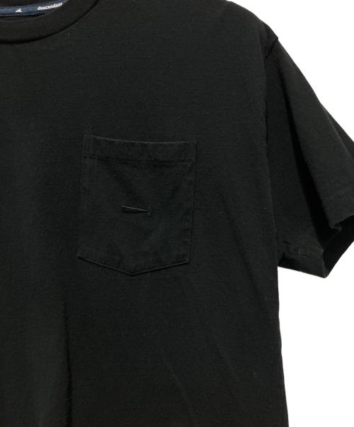 DESCENDANT（ディセンダント）DESCENDANT (ディセンダント) Ron Herman (ロンハーマン) ポケットTシャツ ブラック サイズ:１の古着・服飾アイテム