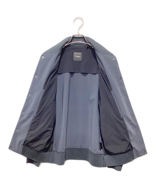 theory（セオリー）theory (セオリー) Precision Ponte Murphy ボタンダウンジャケット ネイビー サイズ:XSの古着・服飾アイテム
