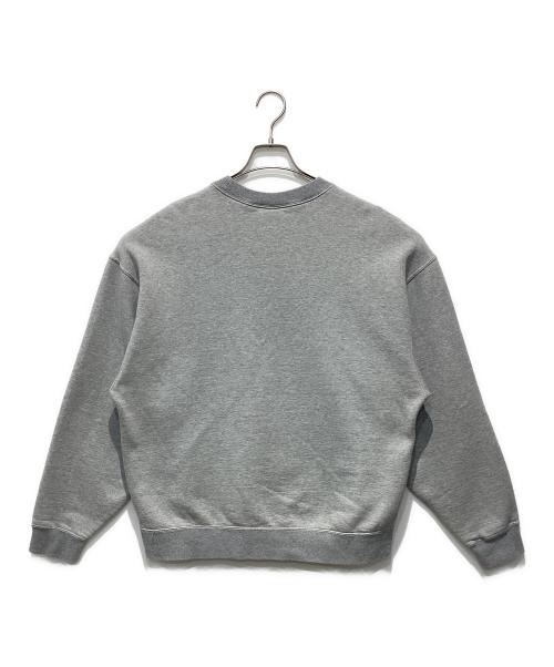 NIKE（ナイキ）NIKE (ナイキ) stussy (ステューシー) Fleece Crew グレー サイズ:Mの古着・服飾アイテム