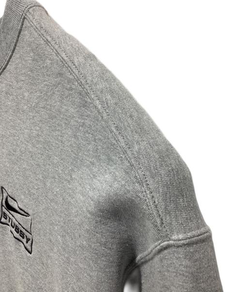 NIKE（ナイキ）NIKE (ナイキ) stussy (ステューシー) Fleece Crew グレー サイズ:Mの古着・服飾アイテム