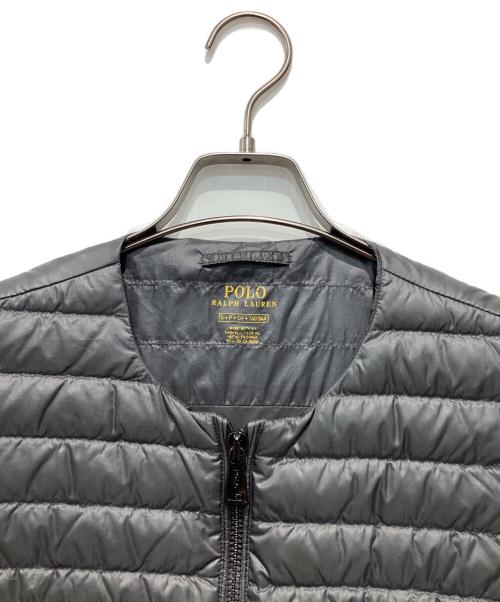 POLO RALPH LAUREN（ポロ・ラルフローレン）POLO RALPH LAUREN (ポロ・ラルフローレン) ダウンベスト グレー サイズ:Sの古着・服飾アイテム