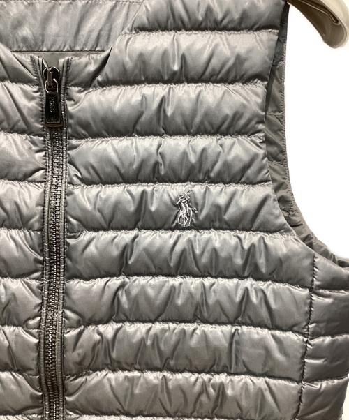 POLO RALPH LAUREN（ポロ・ラルフローレン）POLO RALPH LAUREN (ポロ・ラルフローレン) ダウンベスト グレー サイズ:Sの古着・服飾アイテム