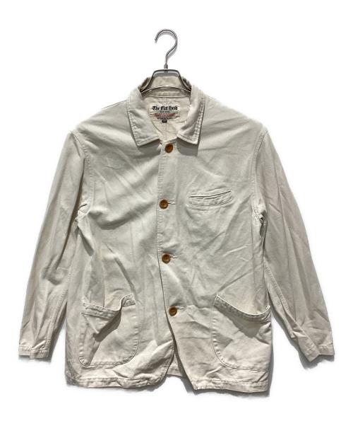 THE FLAT HEAD（ザ・フラットヘッド）THE FLAT HEAD (ザ・フラットヘッド) サック ジャケット ベージュ サイズ:40の古着・服飾アイテム