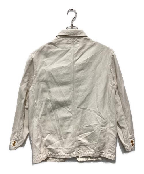 THE FLAT HEAD（ザ・フラットヘッド）THE FLAT HEAD (ザ・フラットヘッド) サック ジャケット ベージュ サイズ:40の古着・服飾アイテム