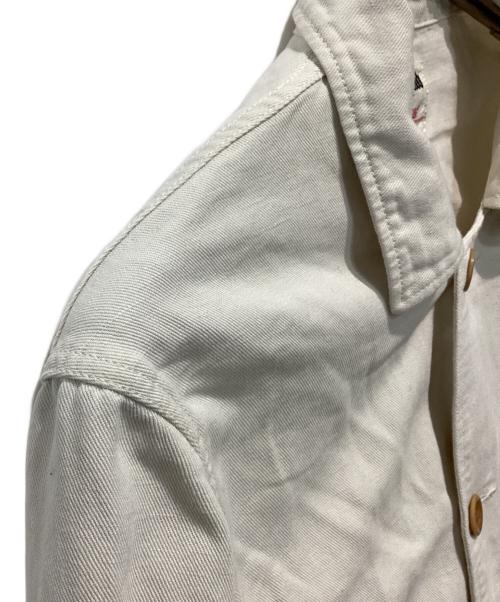 THE FLAT HEAD（ザ・フラットヘッド）THE FLAT HEAD (ザ・フラットヘッド) サック ジャケット ベージュ サイズ:40の古着・服飾アイテム