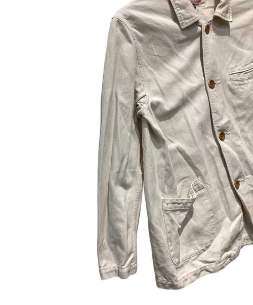 THE FLAT HEAD（ザ・フラットヘッド）THE FLAT HEAD (ザ・フラットヘッド) サック ジャケット ベージュ サイズ:40の古着・服飾アイテム