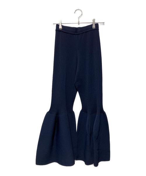 CFCL（シーエフシーエル）CFCL (シーエフシーエル) POTTERY CUPRO BELL BOTTOM PANTS ネイビー サイズ:1の古着・服飾アイテム