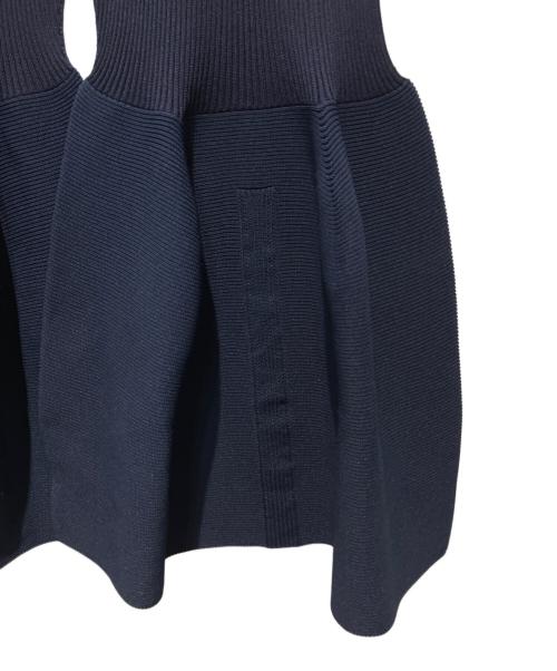 CFCL（シーエフシーエル）CFCL (シーエフシーエル) POTTERY CUPRO BELL BOTTOM PANTS ネイビー サイズ:1の古着・服飾アイテム