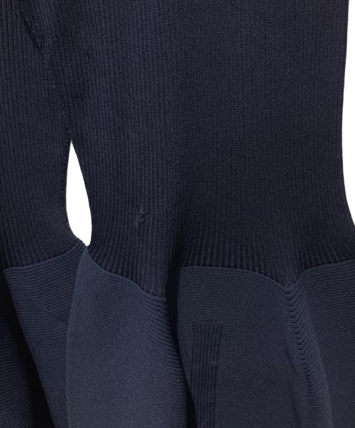 CFCL（シーエフシーエル）CFCL (シーエフシーエル) POTTERY CUPRO BELL BOTTOM PANTS ネイビー サイズ:1の古着・服飾アイテム