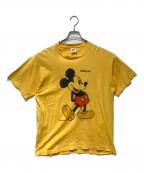 anvilアンヴィル）の古着「California Mickey Tee」｜イエロー