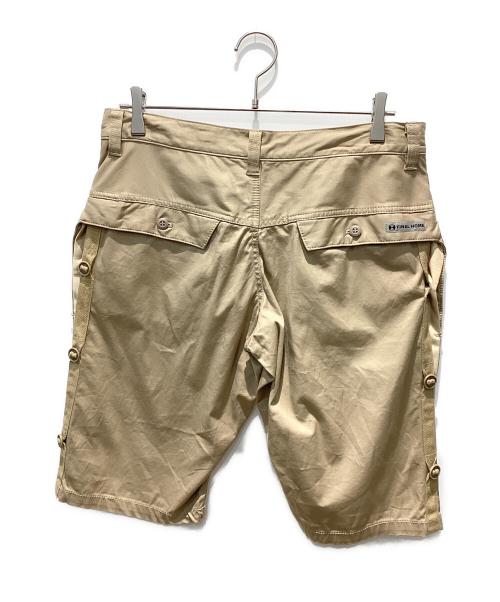 FINAL HOME（ファイナルホーム）FINAL HOME (ファイナルホーム) Design Shorts ベージュ サイズ:Mの古着・服飾アイテム