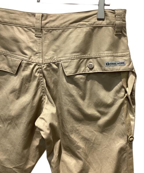 FINAL HOME（ファイナルホーム）FINAL HOME (ファイナルホーム) Design Shorts ベージュ サイズ:Mの古着・服飾アイテム
