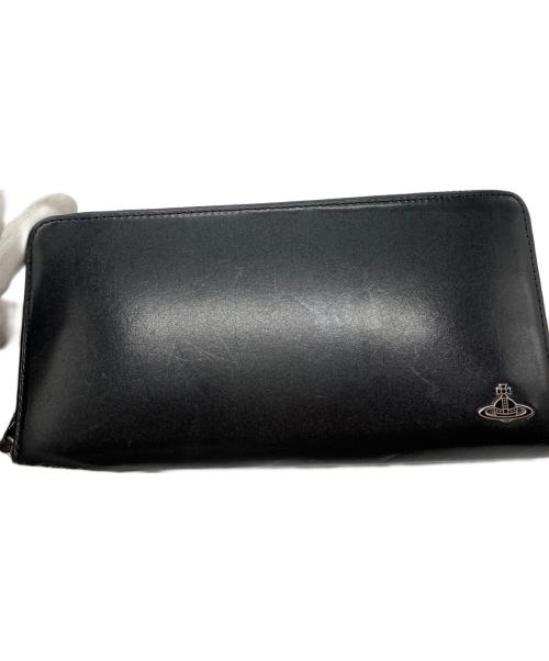 Vivienne Westwood（ヴィヴィアンウエストウッド）Vivienne Westwood (ヴィヴィアンウエストウッド) 長財布 ブラックの古着・服飾アイテム