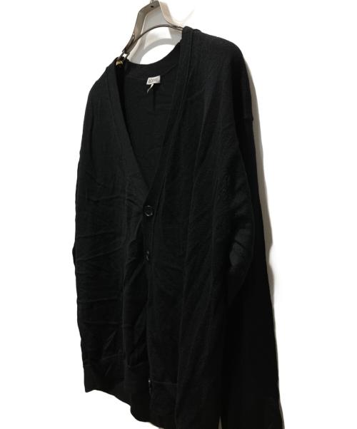 LOEWE（ロエベ）LOEWE (ロエベ) アナグラムニットカーディガン ブラック サイズ:Mの古着・服飾アイテム