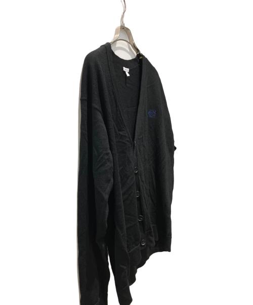 LOEWE（ロエベ）LOEWE (ロエベ) アナグラムニットカーディガン ブラック サイズ:Mの古着・服飾アイテム