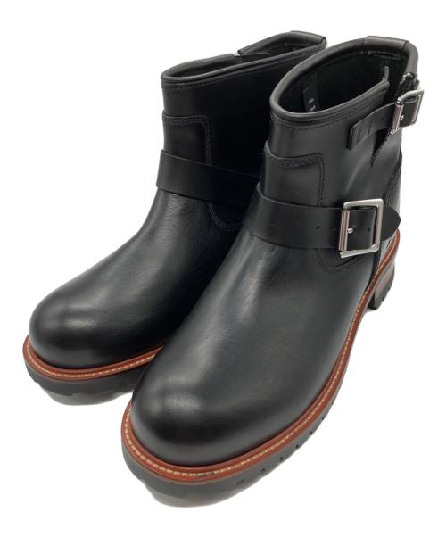 Schott（ショット）Schott (ショット) Engineer Short boots ブラック サイズ:US 8.5の古着・服飾アイテム