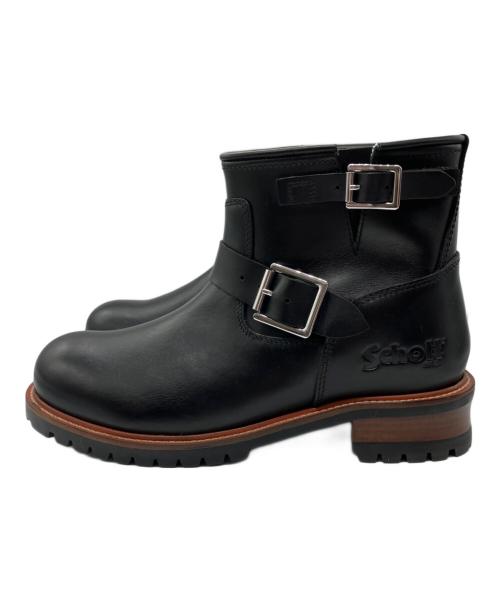 Schott（ショット）Schott (ショット) Engineer Short boots ブラック サイズ:US 8.5の古着・服飾アイテム