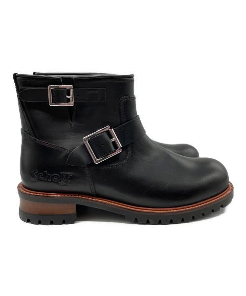 Schott（ショット）Schott (ショット) Engineer Short boots ブラック サイズ:US 8.5の古着・服飾アイテム