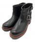 Schott（ショット）の古着「Engineer Short boots」｜ブラック