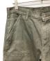 中古・古着 CarHartt (カーハート) ダブルニーペインターパンツ オリーブ サイズ:W36：17000円
