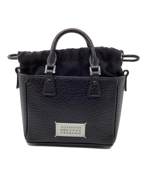 Maison Margiela（メゾンマルジェラ）Maison Margiela (メゾンマルジェラ) 5AC TOTE HORIZONTAL  ブラックの古着・服飾アイテム