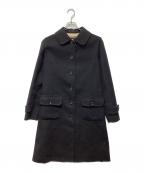 BURBERRY LONDONバーバリーロンドン）の古着「ウールカシミヤコート」｜ブラック