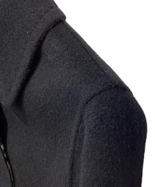 BURBERRY LONDON（バーバリーロンドン）BURBERRY LONDON (バーバリーロンドン) ウールカシミヤコート ブラック サイズ:40の古着・服飾アイテム