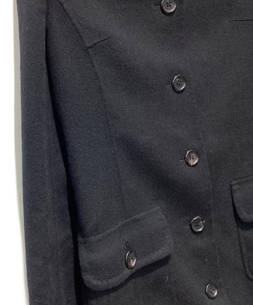BURBERRY LONDON（バーバリーロンドン）BURBERRY LONDON (バーバリーロンドン) ウールカシミヤコート ブラック サイズ:40の古着・服飾アイテム