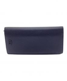 Dior（ディオール）の古着「CD ICON バーティカル ロングウォレット」｜ネイビー