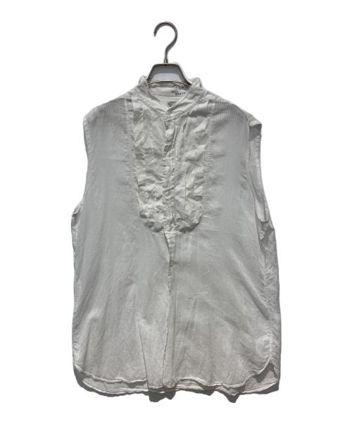 ARROW（アロー）ARROW (アロー) ノースリーブシャツ ホワイト サイズ:16-33の古着・服飾アイテム
