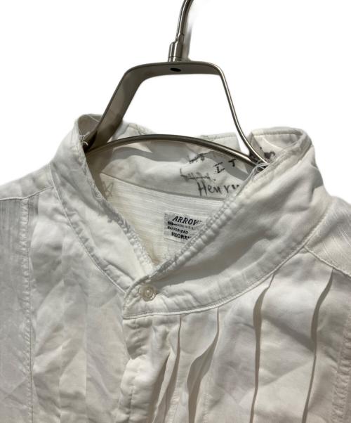 ARROW（アロー）ARROW (アロー) ノースリーブシャツ ホワイト サイズ:16-33の古着・服飾アイテム