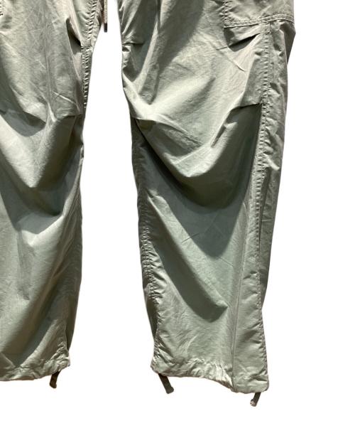 AURALEE（オーラリー）AURALEE (オーラリー) LIGHT FINX POLYESTER FATIGUE PANTS/ライトフィンクスポリエステル ファティーグパンツ グリーン サイズ:4の古着・服飾アイテム
