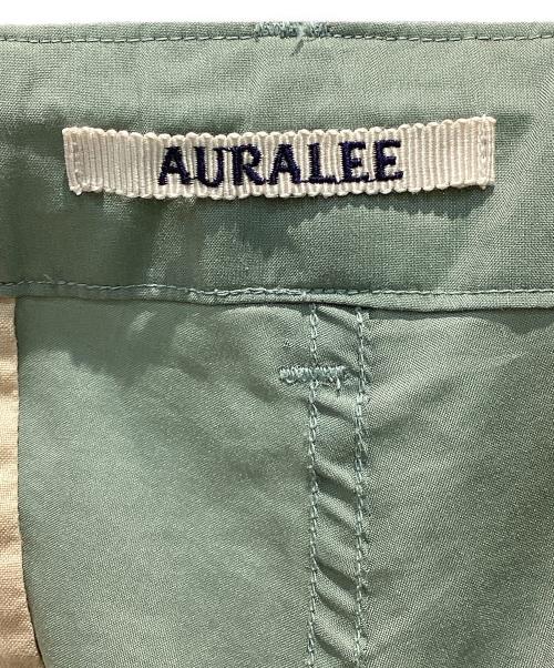 AURALEE（オーラリー）AURALEE (オーラリー) LIGHT FINX POLYESTER FATIGUE PANTS/ライトフィンクスポリエステル ファティーグパンツ グリーン サイズ:4の古着・服飾アイテム