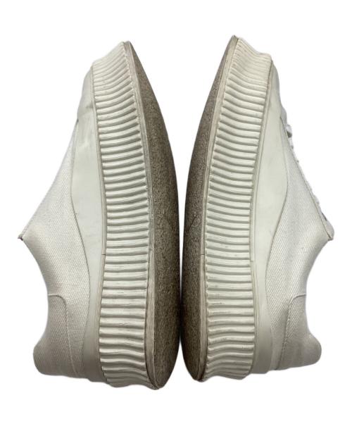 JIL SANDER（ジルサンダー）JIL SANDER (ジルサンダー) プラットフォームスニーカー アイボリー サイズ:41の古着・服飾アイテム