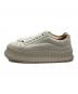 JIL SANDER (ジルサンダー) プラットフォームスニーカー アイボリー サイズ:41：15000円