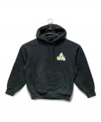 PALACE×NIKEパレス×ナイキ）の古着「PALACE NIKE TRI SWOOSH HOOD」｜ブラック