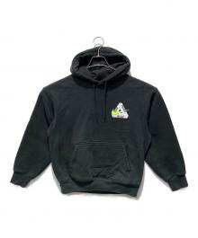 PALACE×NIKE（パレス×ナイキ）の古着「PALACE NIKE TRI SWOOSH HOOD」｜ブラック