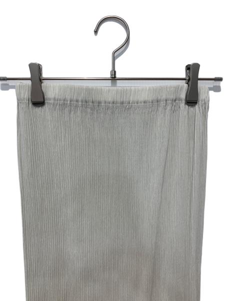 ISSEY MIYAKE（イッセイミヤケ）ISSEY MIYAKE (イッセイミヤケ) プリーツロングスカート グレー サイズ:1の古着・服飾アイテム