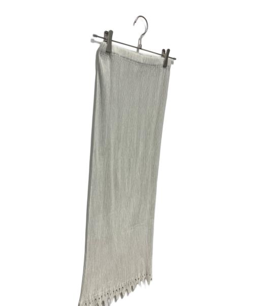 ISSEY MIYAKE（イッセイミヤケ）ISSEY MIYAKE (イッセイミヤケ) プリーツロングスカート グレー サイズ:1の古着・服飾アイテム