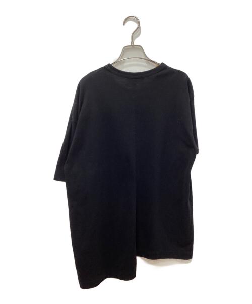 CDG（シーディージー）CDG (シーディージー) アシンメトリーデザインTシャツ ブラック サイズ:Mの古着・服飾アイテム