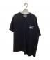 CDG（シーディージー）の古着「アシンメトリーデザインTシャツ」｜ブラック