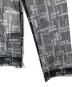 中古・古着 noir kei ninomiya (ノワール ケイ ニノミヤ) ロゴ シースルー ロングスリーブカットソー ブラック サイズ:S：14000円