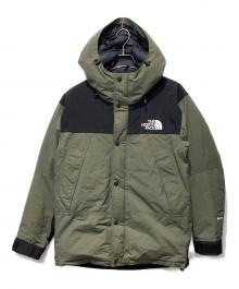 THE NORTH FACE（ザ ノース フェイス）の古着「マウンテンダウンジャケット」｜オリーブ×ブラック