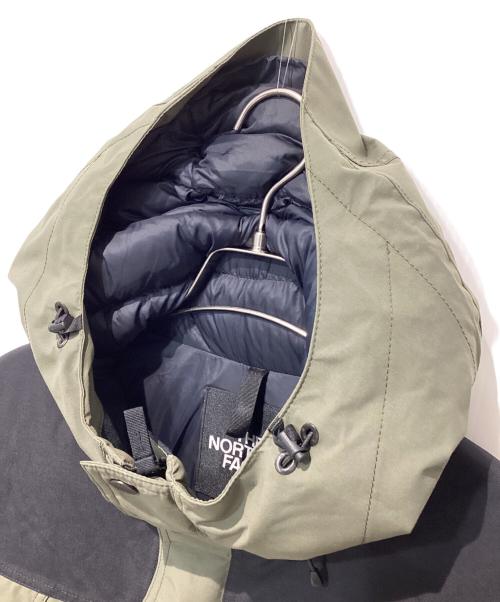 THE NORTH FACE（ザ ノース フェイス）THE NORTH FACE (ザ ノース フェイス) マウンテンダウンジャケット オリーブ×ブラック サイズ:Mの古着・服飾アイテム
